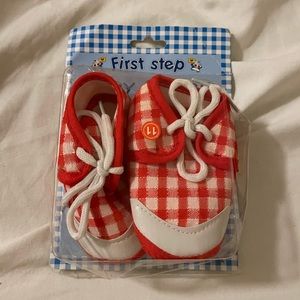 First step baby shoes
